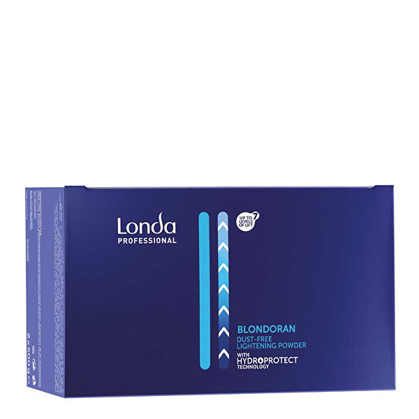 Sada zesvětlujících pudrů na vlasy Blondoran (Dust-Free Lightening Powder) 2 x 500 g