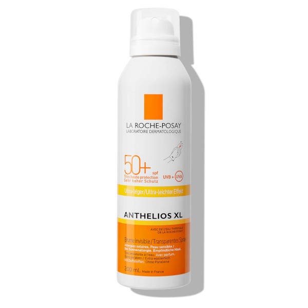 Osvěžující sprej na tělo s velmi vysokou ochranou SPF 50+ Anthelios XL (Ultra Light Invisible Mist) 200 ml