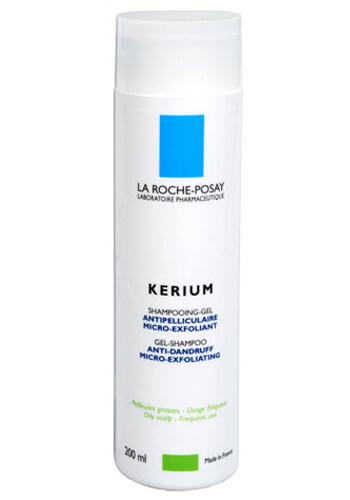 Shampoo in gel antiforfora per capelli grassi Kerium 200 ml
