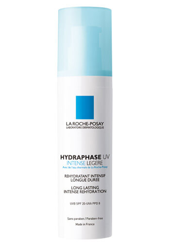 Cremă delicată intensiv hidratantă SPF 20 Hydraphase UV Intense Legere (Long Lasting Intense Rehydration) 50 ml