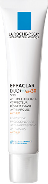 Korrektive Regenerationscreme gegen Hautunreinheiten SPF 30 Effaclar DUO + (Corrective and Unclogging Anti-Imperfection Care) 40 ml