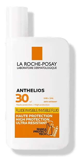 Neviditelný opalovací fluid SPF 30 Anthelios (Invisible Fluid) 50 ml