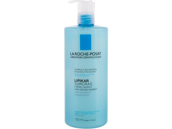 Relipidační sprchový krém Lipikar Surgras (Anti-Dryness Cream Wash) 750 ml