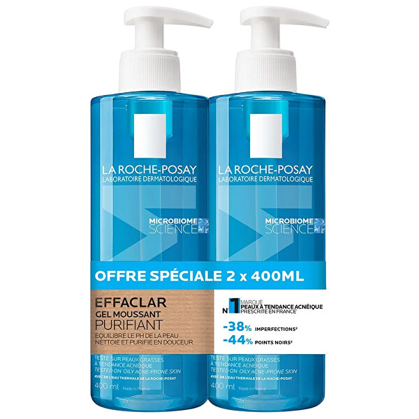 Sada čisticích gelů Purifying Foaming Gel 2 x 400 ml