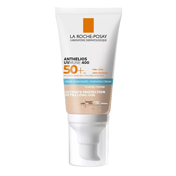Tónovaný ochranný krém SPF 50 Anthelios UVMune 400 (Tinted Hydrating Cream) 50 ml
