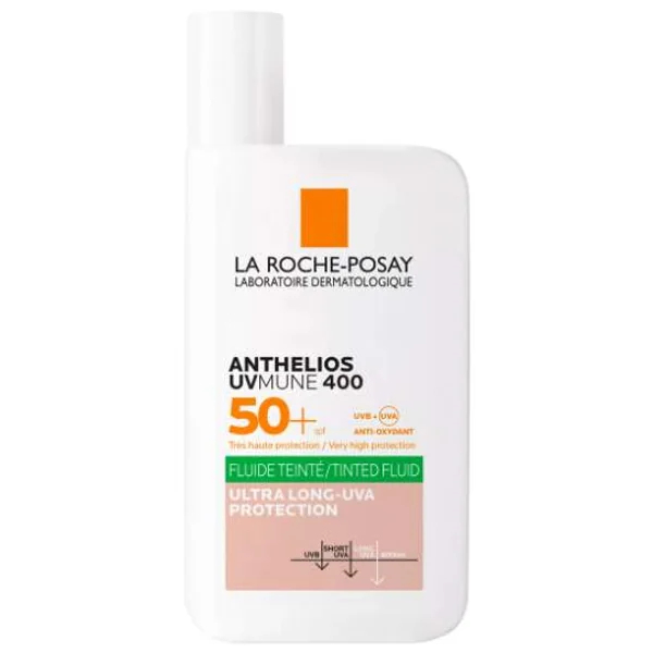 Tónovaný opalovací fluid SPF 50+ Anthelios UVMune 400 (Tinted Fluid) 50 ml