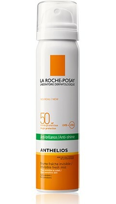 Spray protector pentru față cu efect anti-strălucire SPF 50+ Anthelios (Invisible Fresh Mist) 75 ml