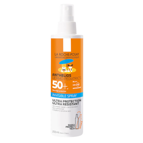 Sprej na opalování pro děti SPF50+ Anthelios Dermo-Pediatrics (Invisible Spray) 200 ml