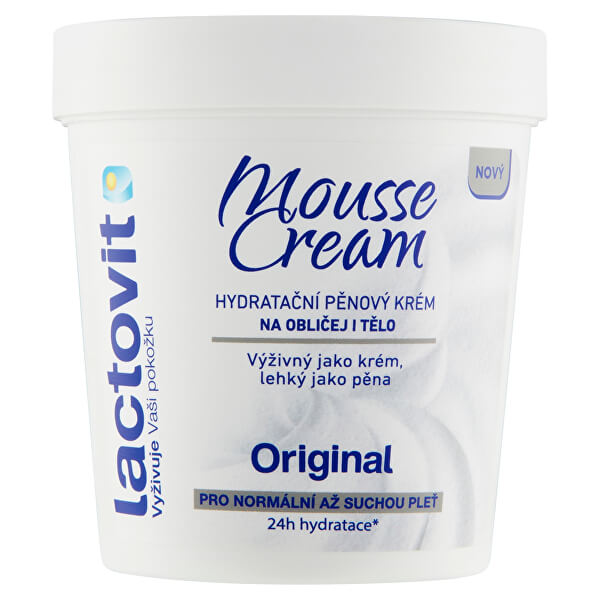 Hydratační pěnový krém na obličej i tělo Original Mousse Cream 250 ml
