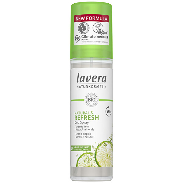 Spray deodorant răcoritor cu aromă lime Refresh (Deo Spray) 75 ml