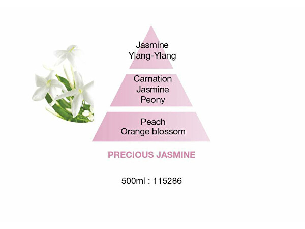 Náplň do difuzéru Vzácný jasmín Precious Jasmine (Bouquet Recharge/Refill) 400 ml