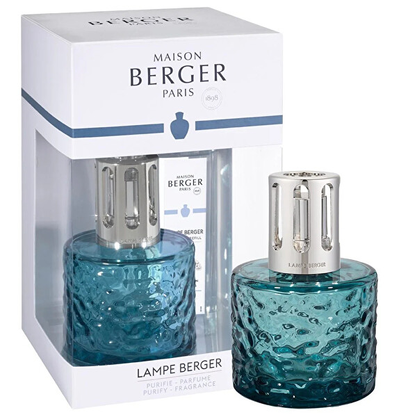Dárková sada katalytická lampa Mirage Blue + náplň Blue Seduction 250 ml