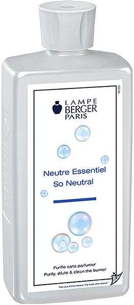 Neutral izující náplň do katalytickej lampy Neutrálna zmes So Neutral (Lampe Recharge/Refill) 500 ml