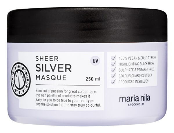 Tápláló maszk szőke hajra Sheer Silver (Masque) 250 ml