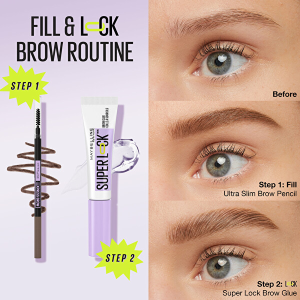 Fixační gel na obočí  Super Lock (Brow Glue) 8 g