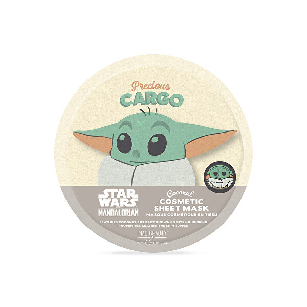Plátýnková maska Star Wars Grogu/Mandalorian 25 ml