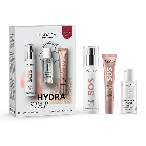 Set pentru pielea uscată și deshidratată SOS Hydra Star Collection