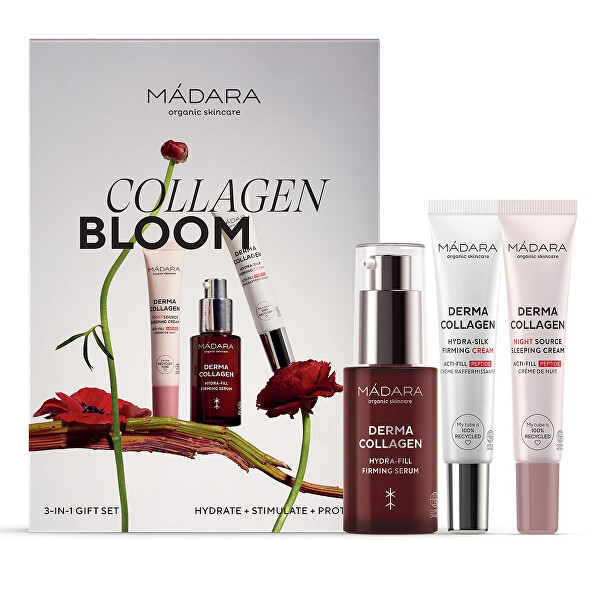 Feszesítő arcápoló ajándékcsomag Collagen Bloom