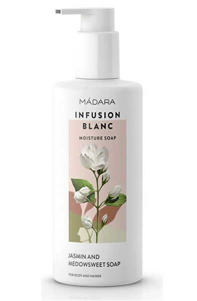 Tekuté povzbuzující mýdlo na tělo a ruce Infusion Blanc (Moisture Soap) 300 ml