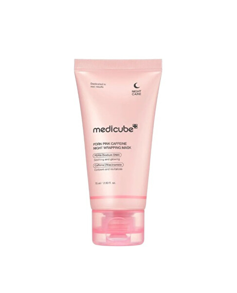 Noční pleťová maska PDRN Pink Caffeine Night Wrapping Mask 75 ml