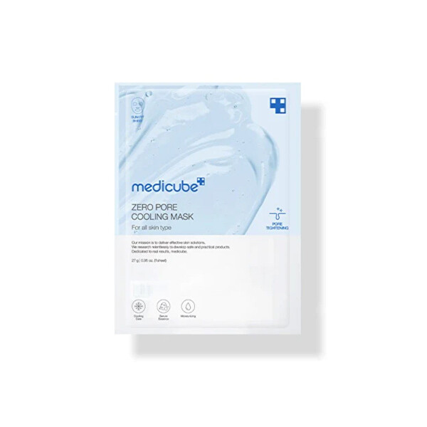Pleťová maska pro problematickou pleť Zero Pore (Cooling Face Mask) 27 g