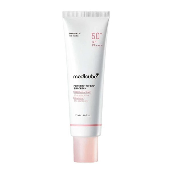 Tónovaný pleťový krém SPF 50+ PDRN Pink Tone Up Sun Cream 50 ml