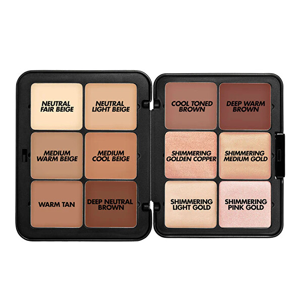 Paletka na tvár HD Skin (Sculpting Palette) 27,2 g