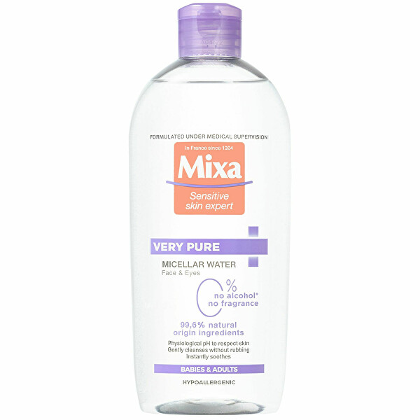 MIXA Micellar Very Pure micelárna voda 400 ml