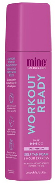 Samoopalovací pěna pro aktivní životní styl Workout Ready (Self Tan Foam) 200 ml