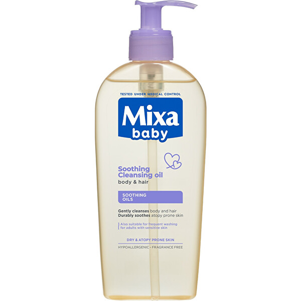 Nyugtató és tisztító olaj gyermekek számára (Soothing Cleansing Oil For Body & Hair) 250 ml