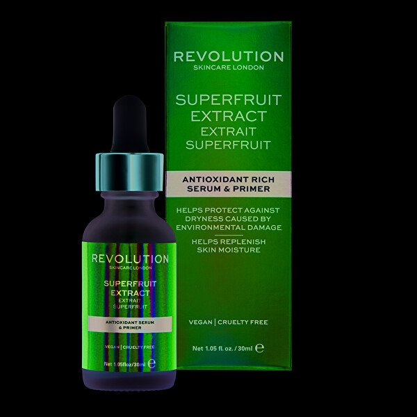 Bohaté antioxidační sérum (Superfruit Extract – Antioxidant Rich Serum & Primer) 30 ml