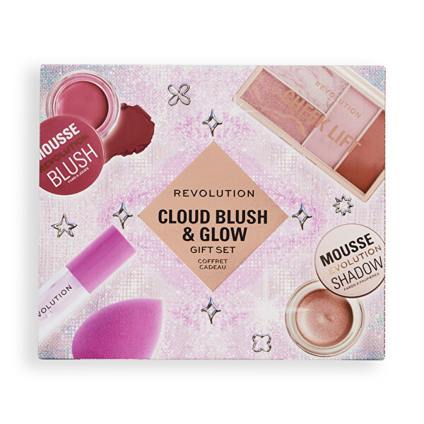 Dárková sada dekorativní kosmetiky Cloud Blush and Glow