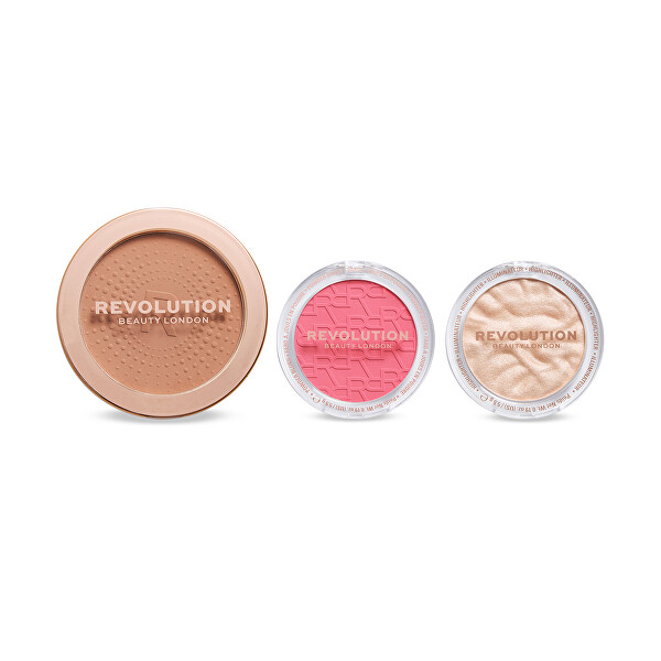 Dárková sada Party Glow Face Powder Trio