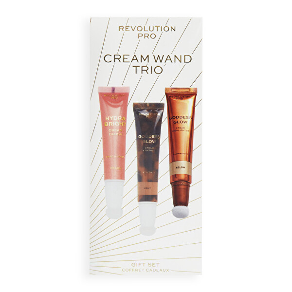 Ajándékcsomag Cream Face Wand Trio Light