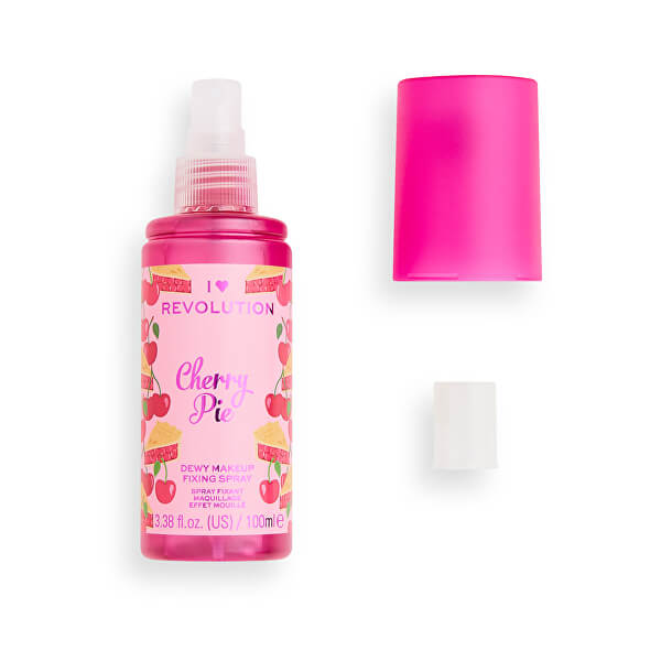 Fixační sprej na make-up I♥Revolution Cherry Pie (Dewy Makeup Fixing Spray) 100 ml