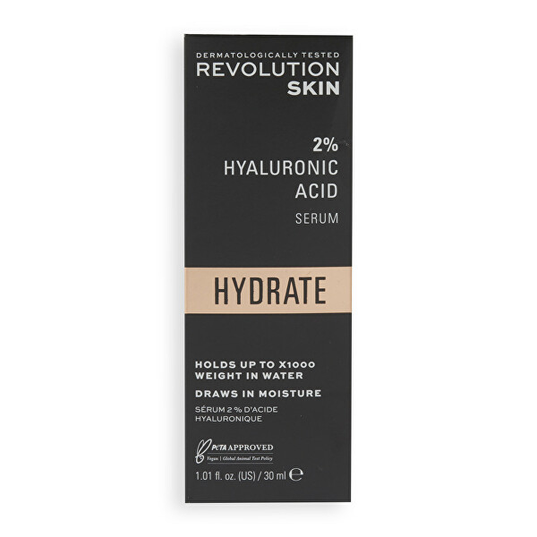 Ser hidratant pentru piele Hydrate 2% Hyaluronic Acid (Serum) 30 ml
