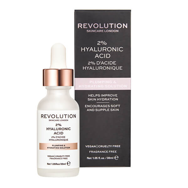 Hydratačné sérum Skincare Hyaluronic Acid (Plumping & Hydrating Solution) 30 ml