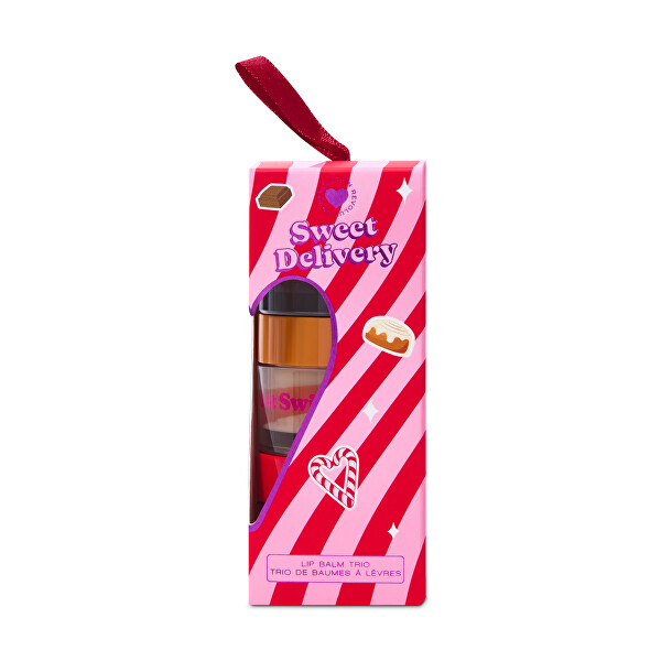 Dárková sada Sweet Delivery Lip Balm Trio