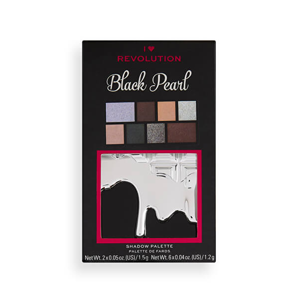 Paletka očních stínů Black Pearl (Chocolate Mini Palette) 10,2 g