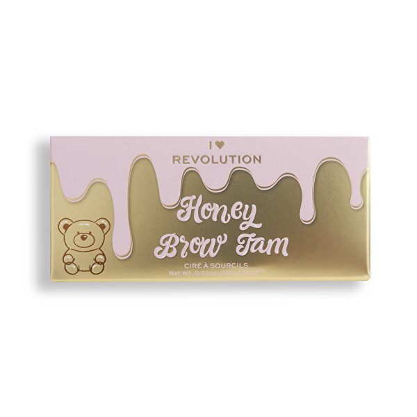 Szemöldök viasz Honey Bear (Brow Wax) 15 g