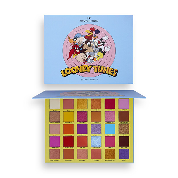 Paletă farduri de ochi Looney Tunes (Large Palette)