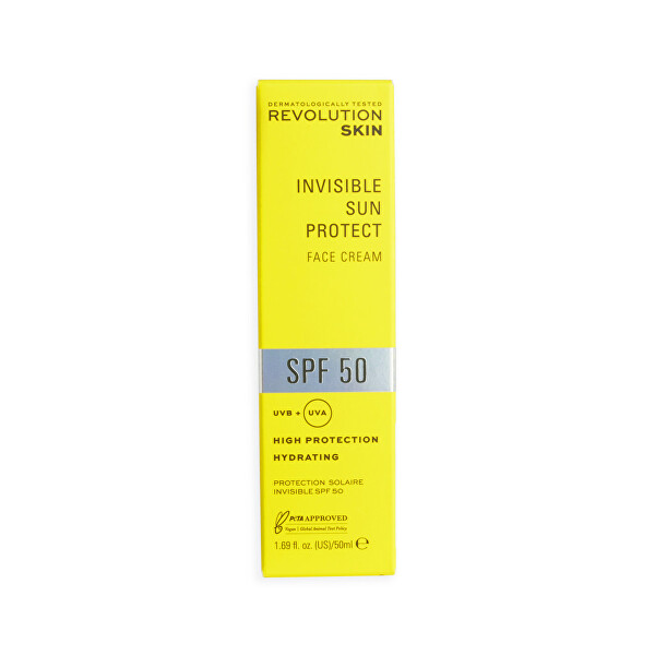 Krém na tvár SPF 50 Invisible Sun Protect (Face Cream) 50 ml
