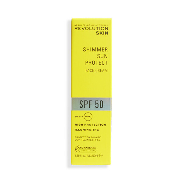 Krém na tvár SPF 50 Shimmer Sun Protect (Face Cream) 50 ml