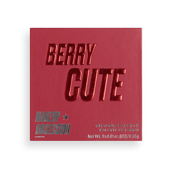 Paletka očních stínů Berry Cute 3,4 g