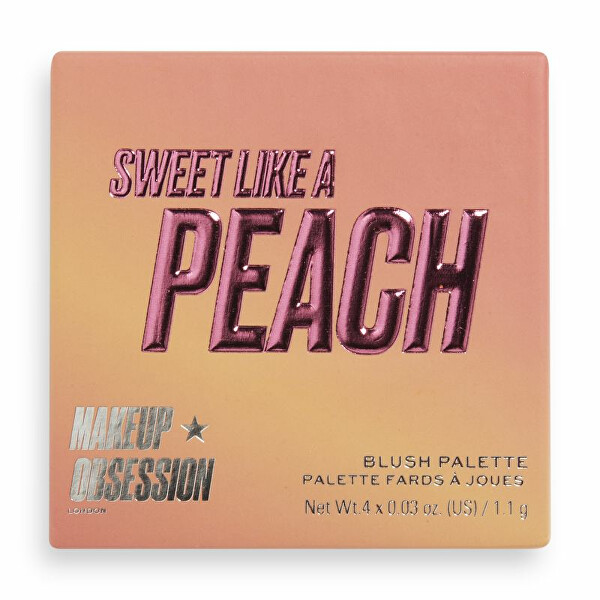 Paletka tvářenek Sweet as a Peach (Blush Crush Palette) 1,1 g
