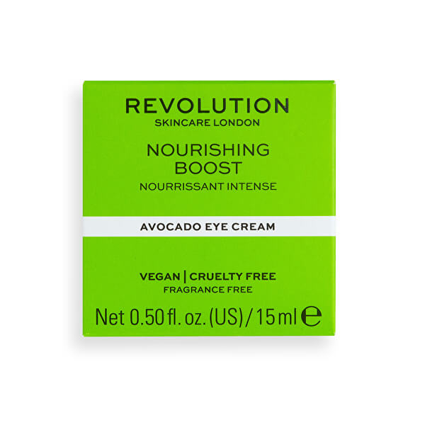 Szemkörnyékápoló Revolution Skincare Nourishing Boost (Avocado Eye Cream) 15 ml