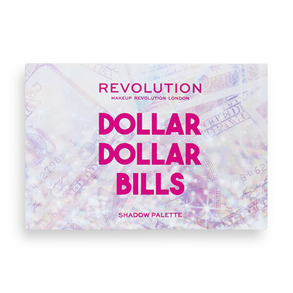 Paletă de farduri de ochi Dollar Dollar Bills (Power Shadow Palette) 6,6 g