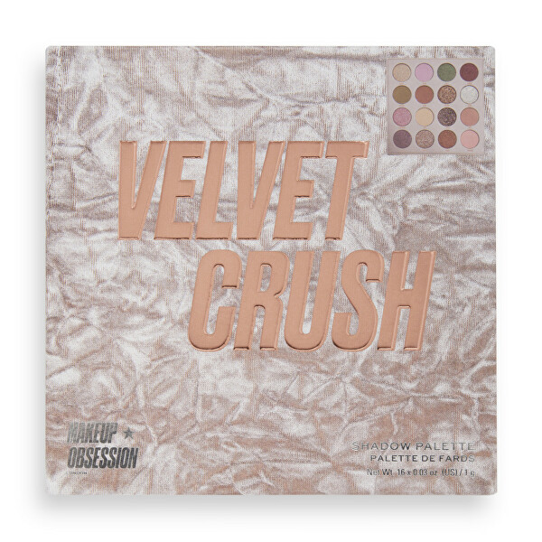 Paletka očních stínů Velvet Crush 16 x 1 g