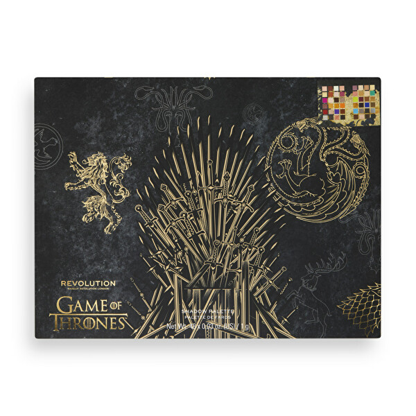 Paletka očných tieňov X Game of Thrones (Westeros Map Palette) 48 g