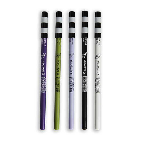 Set de creioane pentru ochi Beetlejuice x Revolution (Eyeliner Set)